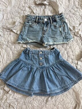 Girls target denim